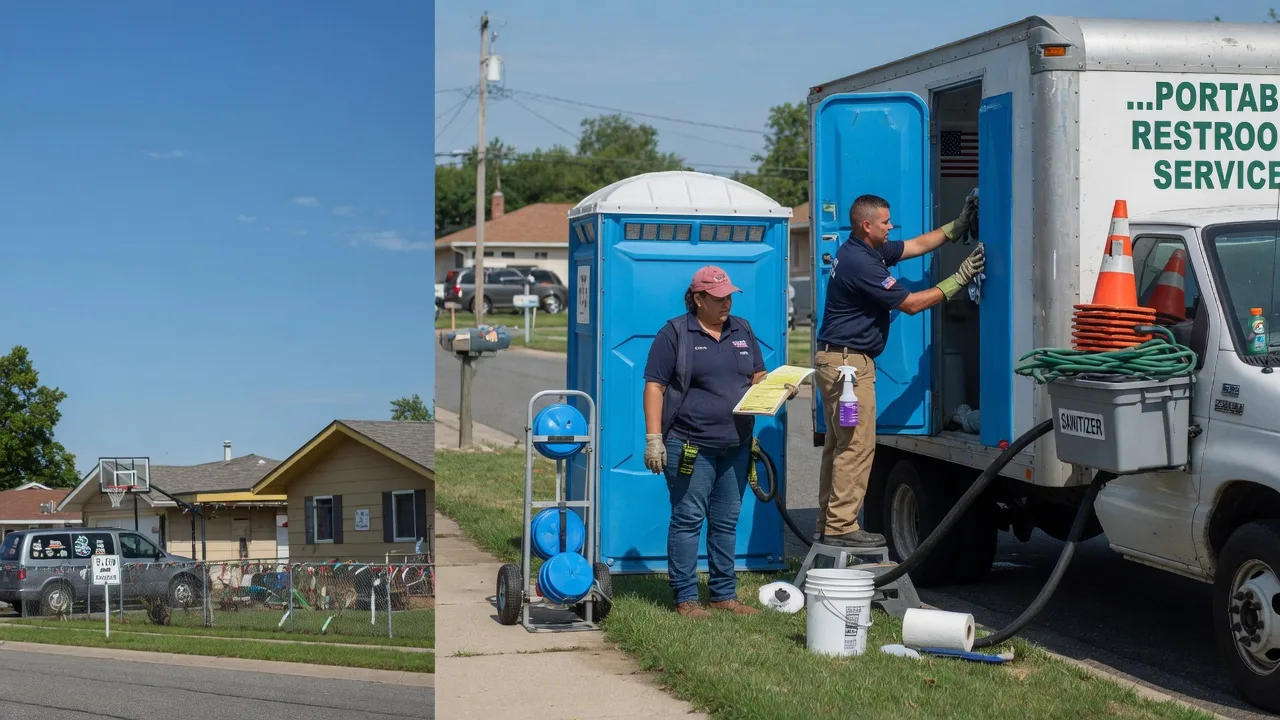 Portable Toilet Rental in Colfax, LA near me
